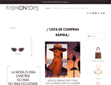 Tablet Screenshot of fashiontop5.com